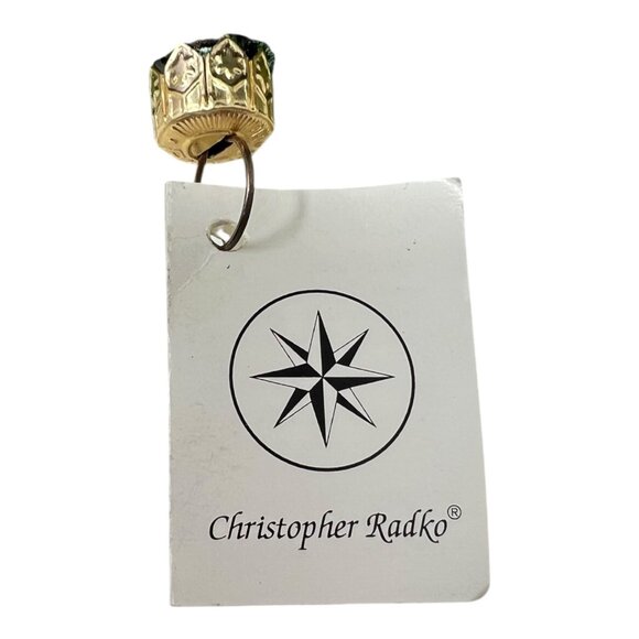 Christopher Radko ABC Ornament Hand-blown Glass Ornament 6 in 1996 NEW w/ Tag - Picture 6 of 7